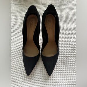 SCHUTZ Black Heels Suede